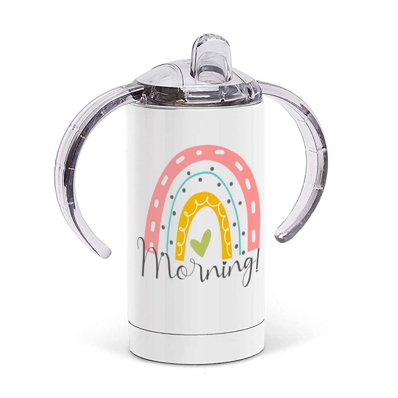 Morning! Sippy Cup with Handles