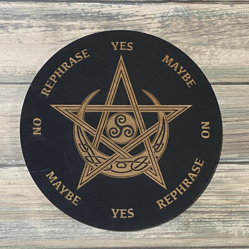 Celtic Pentagram Pendulum Board