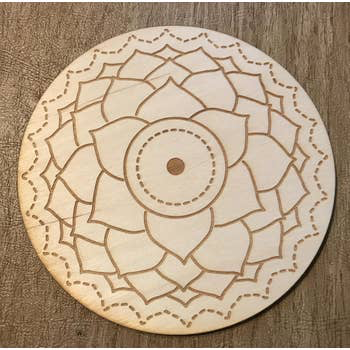 Crown Chakra Crystal Grid 2