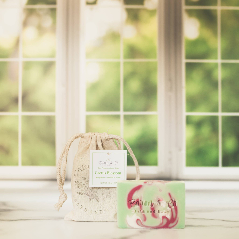 Cactus Blossom Soap Slice