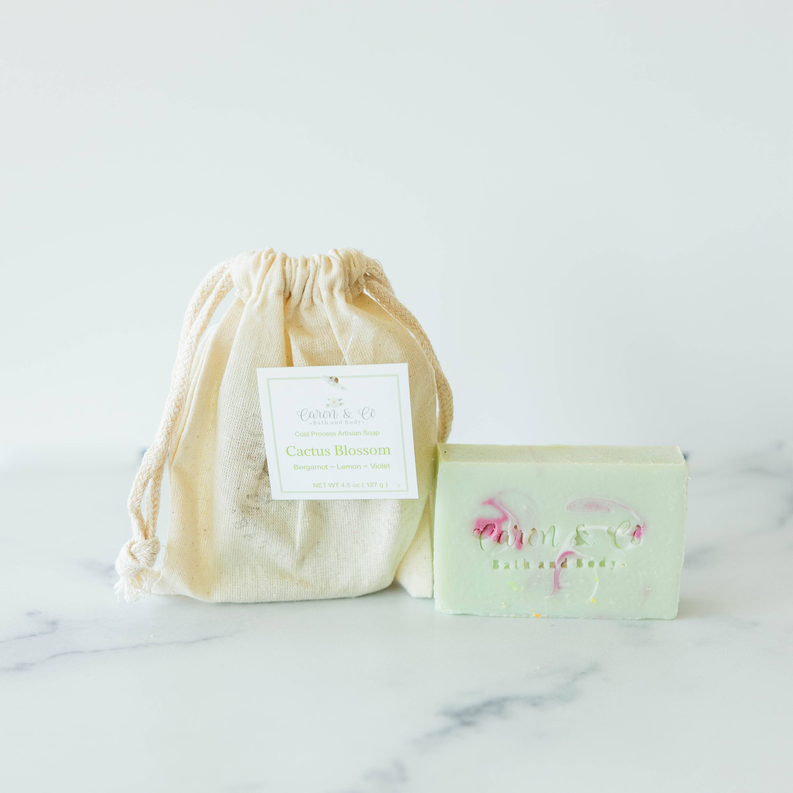 Cactus Blossom Soap Slice