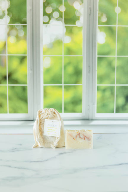 Sunflower Soap Slice