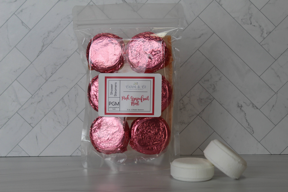 Pink Grapefruit Mint Shower Steamer