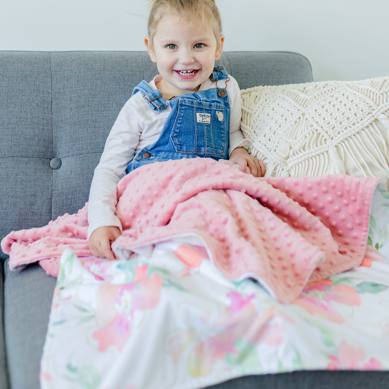 Honey Lemonade - Premium Baby & Toddler Minky Blanket