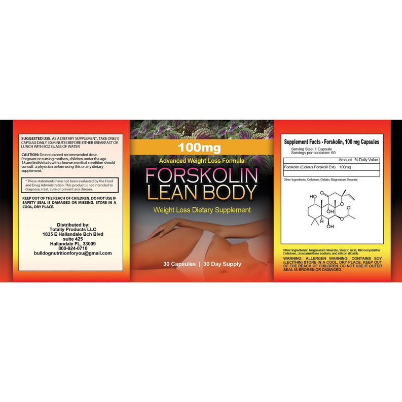 Forskolin Lean Body  (30 capsules)
