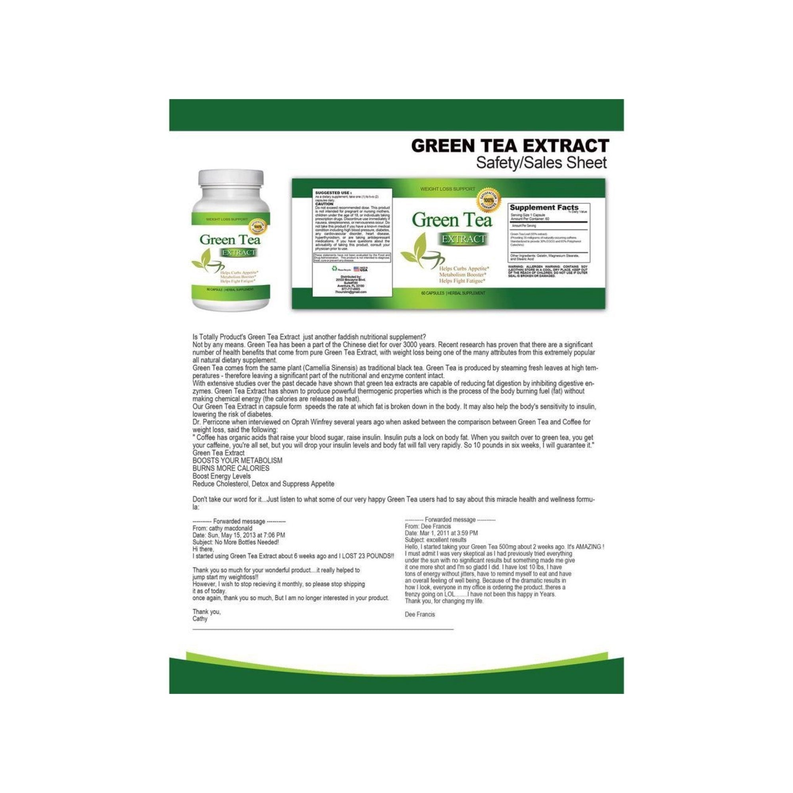 Green Tea Extract (60 Capsules)