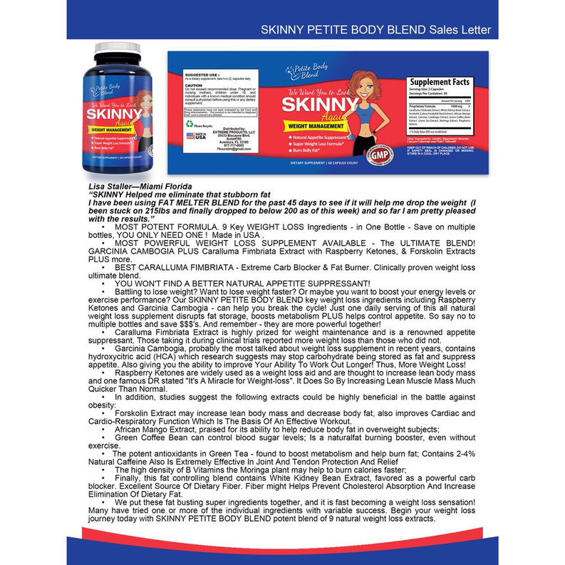 Skinny Again and 15-day Detox Slim Combo pack