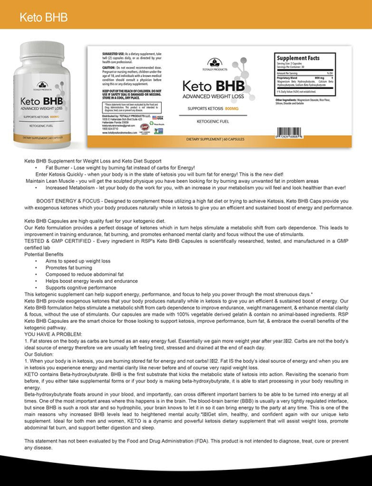 Keto BHB and 15-day Detox Sllim Combo Pack