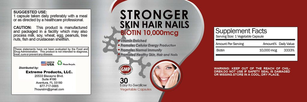 Biotin 10,000mcg and Woman's Hormone Support Combo Pack