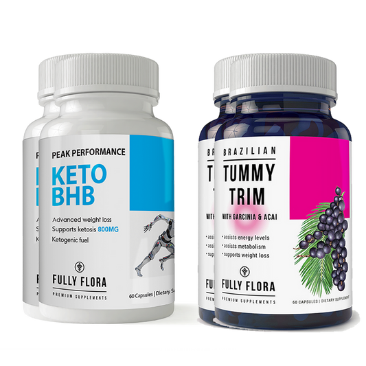Fully Flora Keto BHB and Tummy Trim Combo Pack