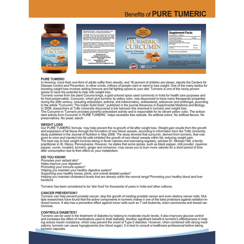 Brazilian Belly Burn and Turmeric Curcumin Combo Pack