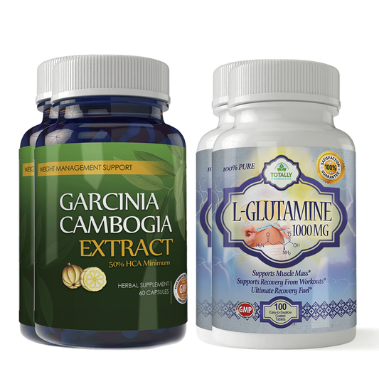 Garcinia Cambogia Extract and L-Glutamine Combo Pack