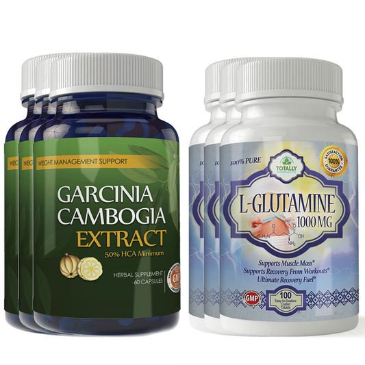 Garcinia Cambogia Extract and L-Glutamine Combo Pack