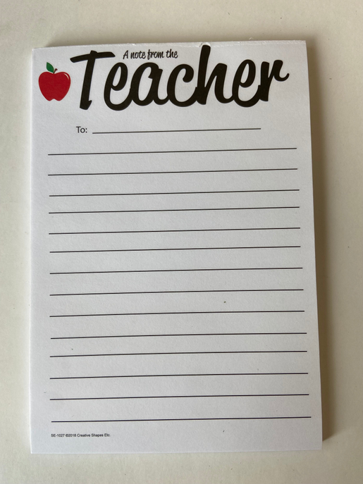 Large Notepad - Awareness Ribbon