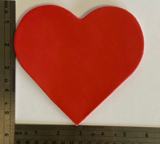 Baby Heart Assorted Color Creative Cut-Outs- 2" x 2.75"