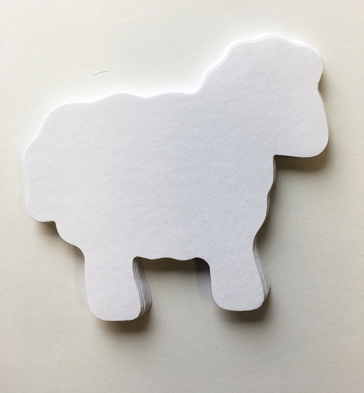 Die-Cut Magnetic - Large Single Color Music Note