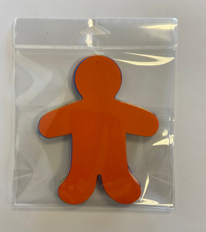 Snowman Single Color Super Cut-Outs- 8 x 10