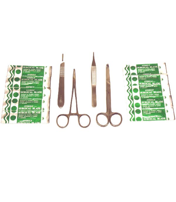 Multi Variety Minor Surgery Suture Instruments Set Kit Stainless