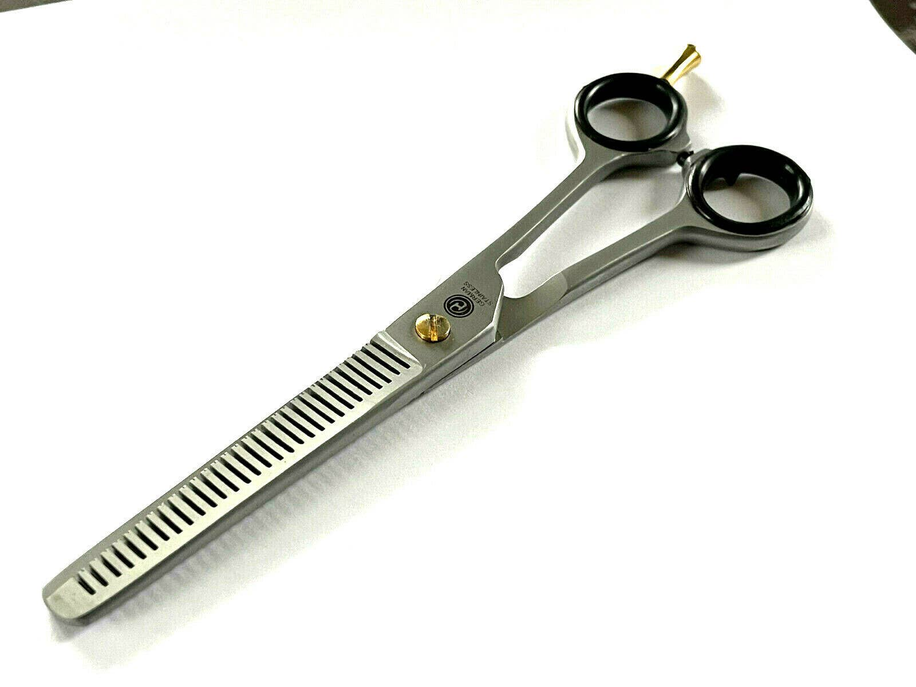Professional German Double Teeth Hair Trimming Thinning Scissors Shears + Free Tweezers