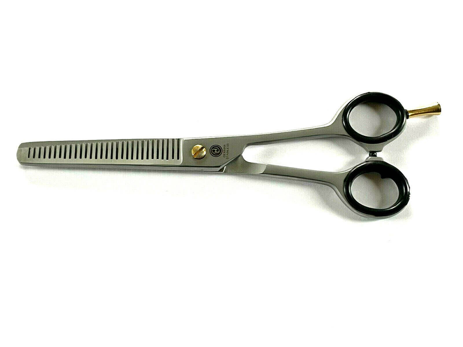Professional German Double Teeth Hair Trimming Thinning Scissors Shears + Free Tweezers