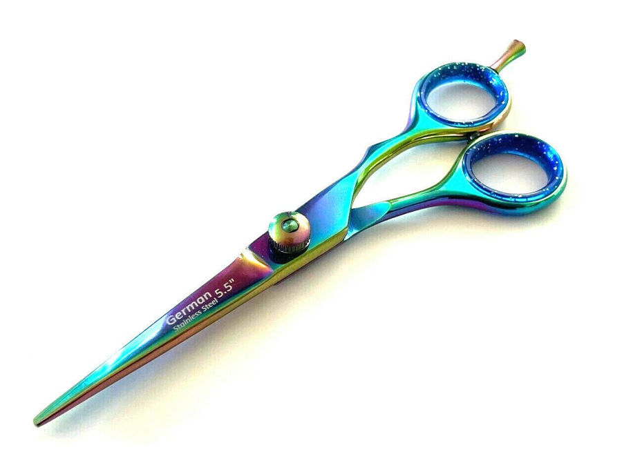 Barber Hair Cutting Grooming Trimming Scissors Shears Titanium