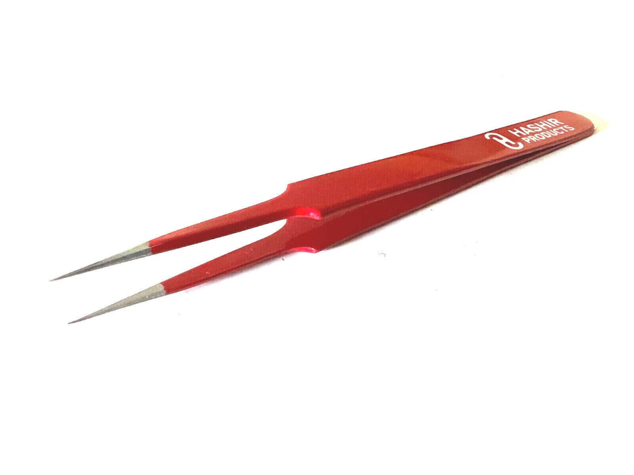 Super Precision High Quality Fine Point Tweezers Tool Fleas Tick Removal Stainless #5