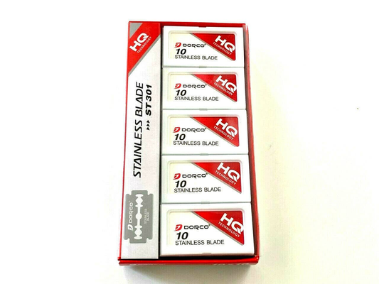 of Dorco Brand Double Edge Razor Blades Stainless Steel