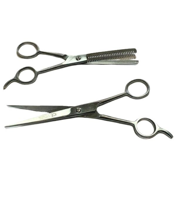 Hair Haircutting Grooming Scissors Thinning Set Accessory Stainless Steel