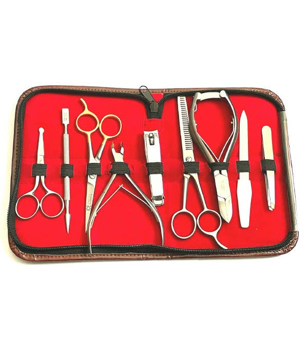 Basic Unisex Beauty Implements Manicure Pedicure Stainless Tools Kit