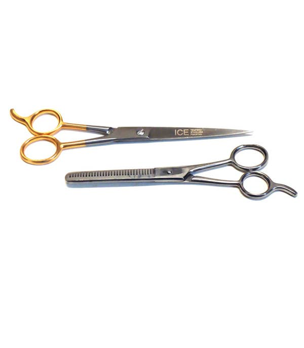 Hair Trimming Grooming Scissors Thinning Set Accessory Stainless