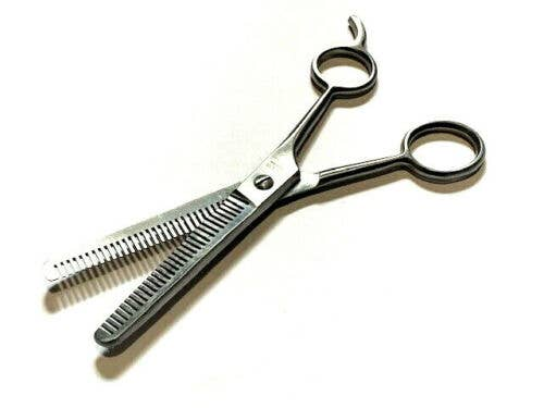 Double Teeth Thinning Scissors Stainless Steel