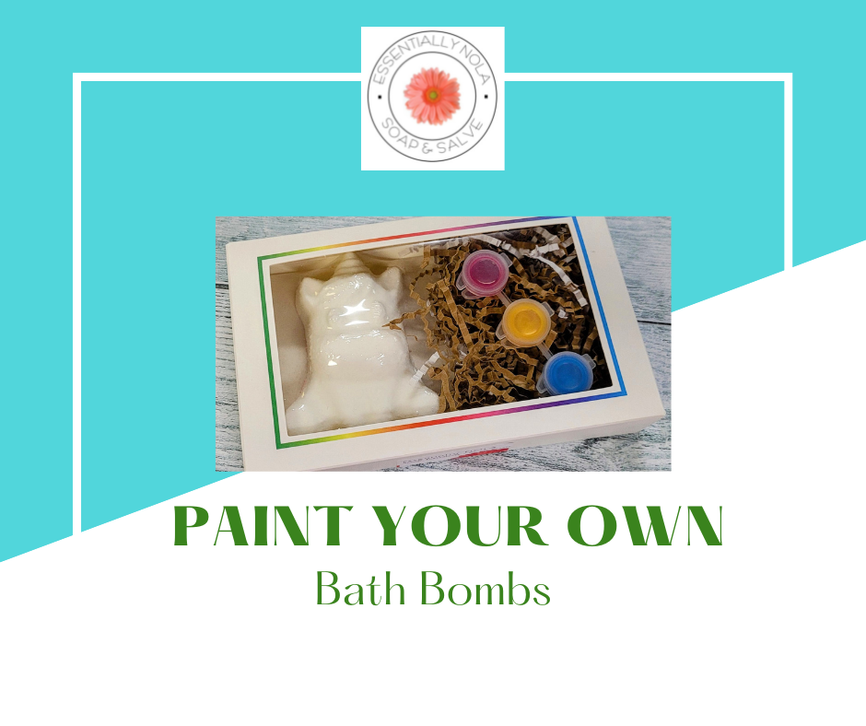 PYO BATH BOMBS ( Paint Your Own )
