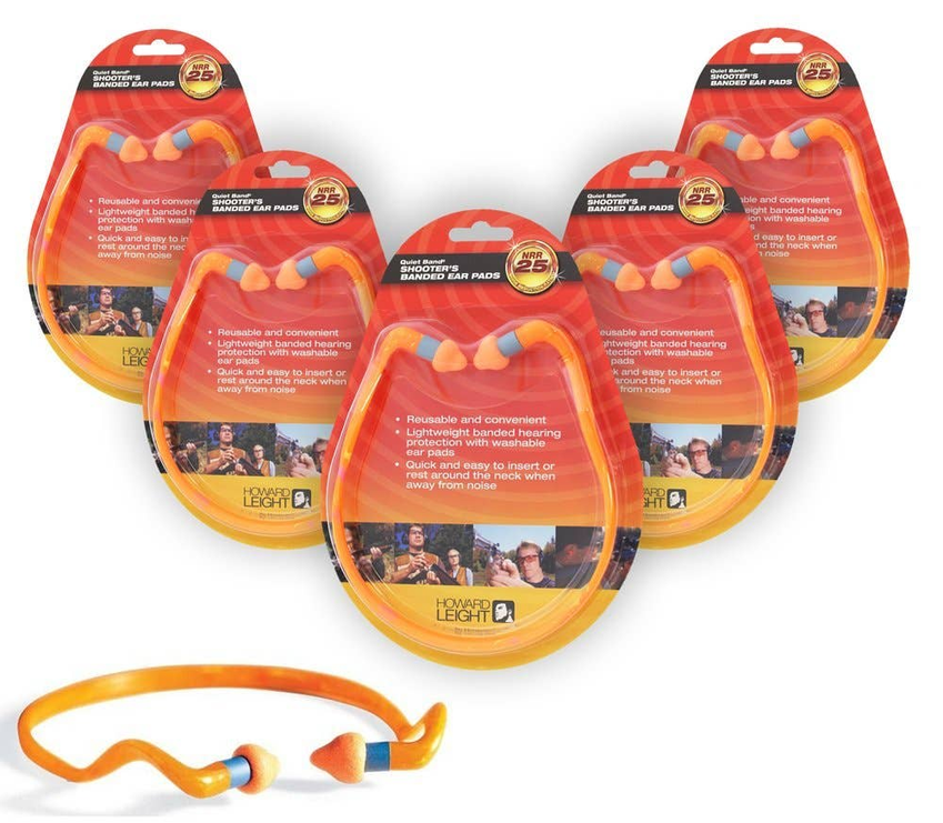 Howard Leight (5-Pack) Quiet Hearing Protection Band Reusable Pods