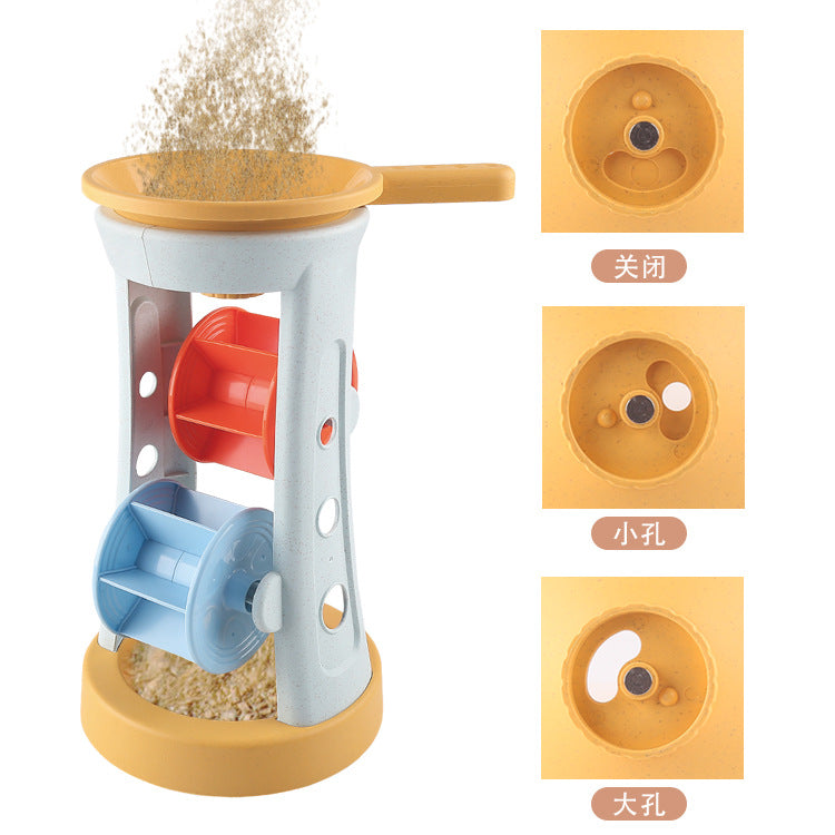 Children Wheat Straw Play Sandy Beach Toys