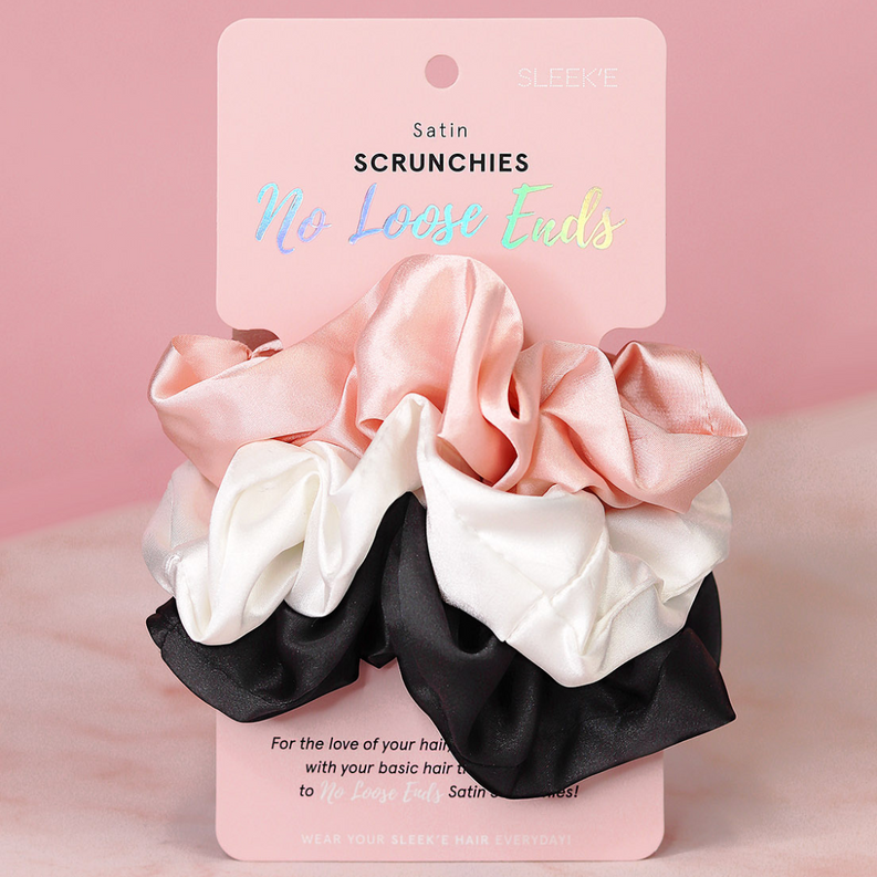 No Loose Ends - Satin Scrunchies