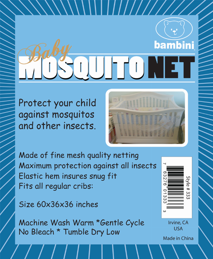 Bambini Crib Mosquito Net