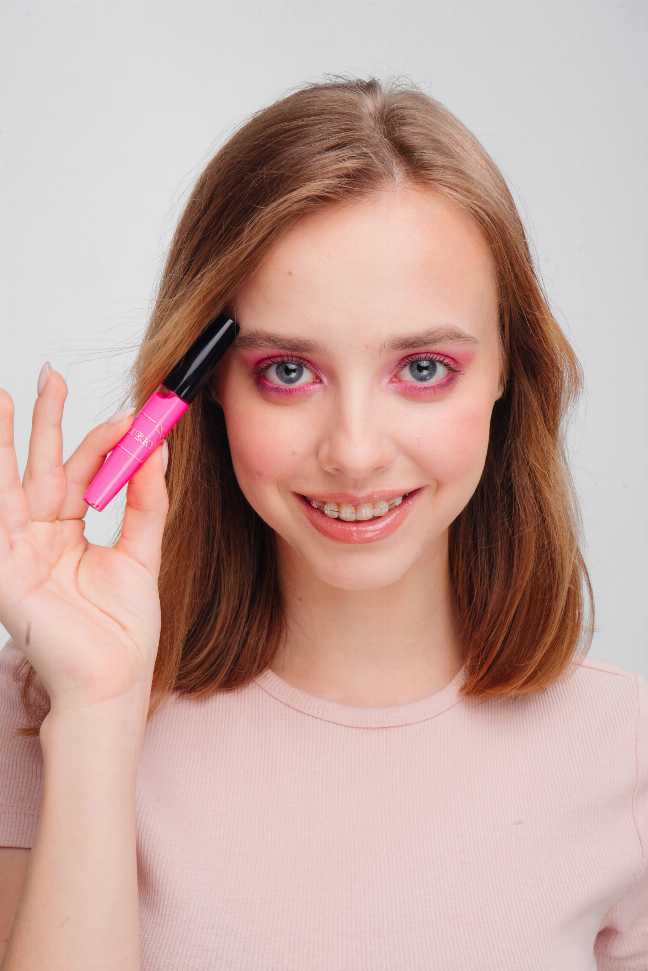 LUKKY Mascara with silicone brush x 0.27 fl.oz., assortment of 12 pieces