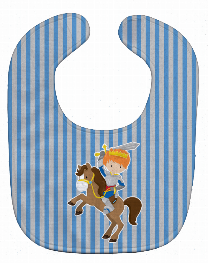 Boy Knight on Horse Baby Bib