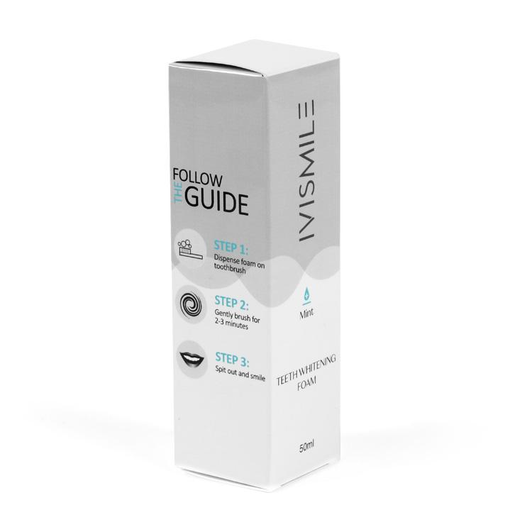 Teeth whitening foam mint flavor 50 ML