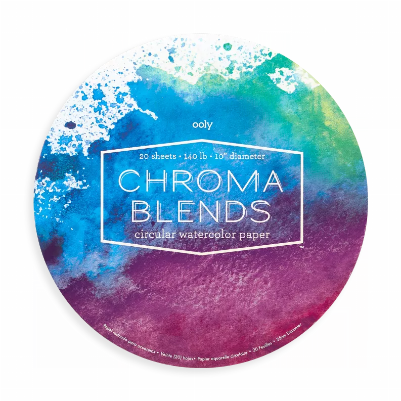 Chroma Blends Circular Watercolor Paper Pad