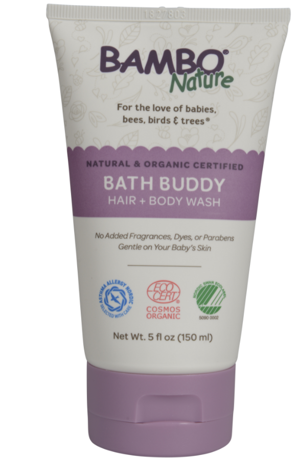 Bambo Nature Bath Buddy - Hair and Body Wash