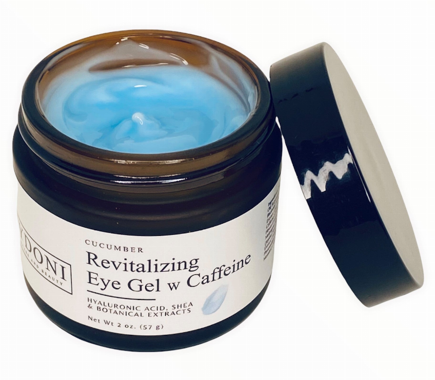 Revitalizing Eye Gel W Caffeine, Hyaluronic Acid And Shea Extract Net. Wt. 2Oz.
