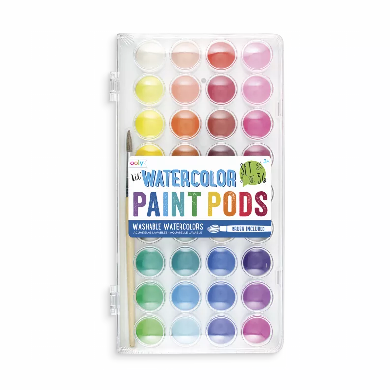 Lil Paint Pods Watercolor - Set of 36