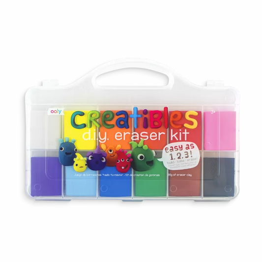 Creatibles DIY Eraser Kit - Set of 12