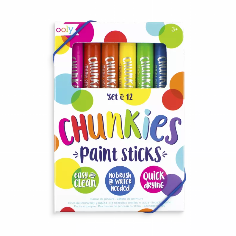 Chunkies Paint Sticks - Set of 12 in Classic