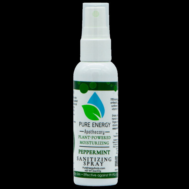 Sanitizing Spray Travel Size Display