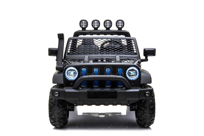 24V Freddo Toys Jeep with Top Lights 2 Seater Ride on