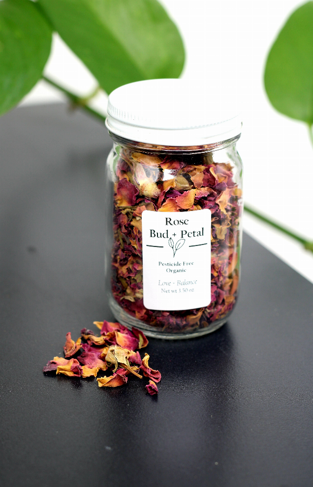 Organic Egyptian Rose Bud + Petal